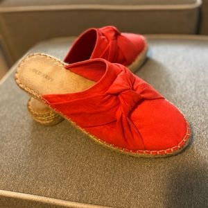 Old Navy Suede Espadrille Slip Ons